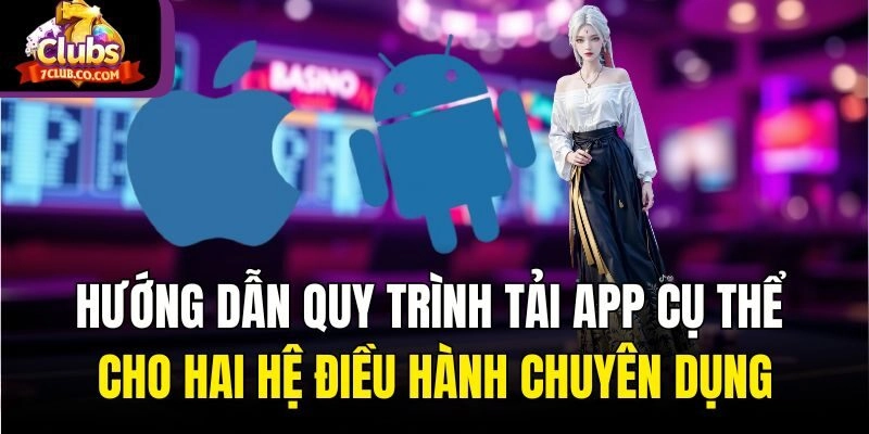 Hướng dẫn quy trình tải app cụ thể cho hai hệ điều hành chuyên dụng
